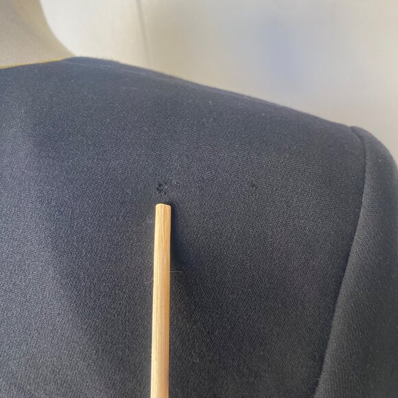 Escada Couture Button Down Jacket Blazer Wool Black - Picture 10 of 16